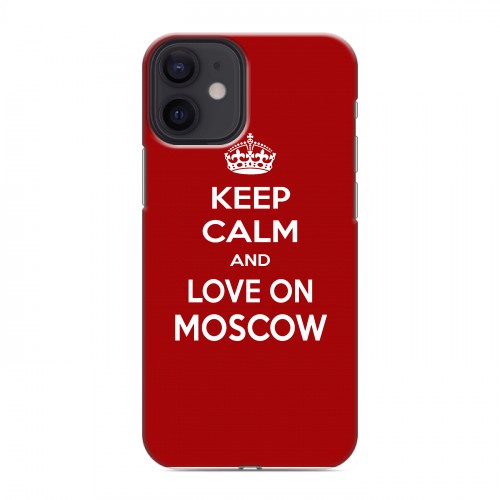 Дизайнерский силиконовый с усиленными углами чехол для Iphone 12 Mini Москва