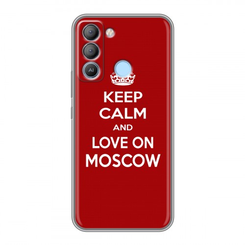 Дизайнерский силиконовый с усиленными углами чехол для Tecno Pop 5 LTE Москва