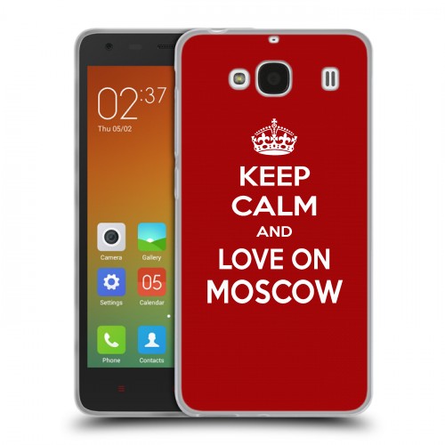 Дизайнерский пластиковый чехол для Xiaomi RedMi 2 Москва
