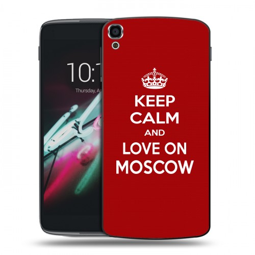 Дизайнерский пластиковый чехол для Alcatel One Touch Idol 3 (5.5) Москва