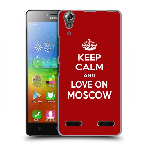 Дизайнерский пластиковый чехол для Lenovo A6000 Москва