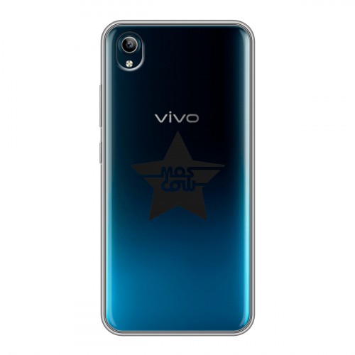 Полупрозрачный дизайнерский силиконовый чехол для Vivo Y91C Москва