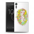 Полупрозрачный дизайнерский пластиковый чехол для Sony Xperia XZs Москва