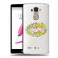 Полупрозрачный дизайнерский пластиковый чехол для LG G4 Stylus Москва