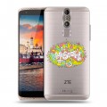 Полупрозрачный дизайнерский пластиковый чехол для ZTE Axon Mini Москва