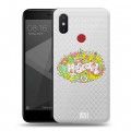 Полупрозрачный дизайнерский силиконовый чехол для Xiaomi Mi8 SE Москва