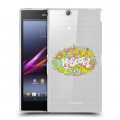 Полупрозрачный дизайнерский пластиковый чехол для Sony Xperia Z Ultra  Москва