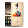 Полупрозрачный дизайнерский пластиковый чехол для Huawei Mate 9 Москва