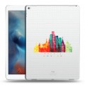 Полупрозрачный дизайнерский пластиковый чехол для Ipad Pro Москва