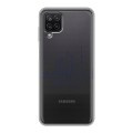 Полупрозрачный дизайнерский пластиковый чехол для Samsung Galaxy A12 Москва