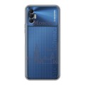 Полупрозрачный дизайнерский силиконовый чехол для Tecno Spark 8P Москва