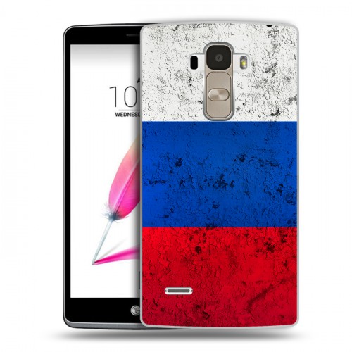 Дизайнерский силиконовый чехол для LG G4 Stylus Россия