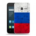 Дизайнерский пластиковый чехол для Alcatel One Touch Pixi 3 (4.5) Россия