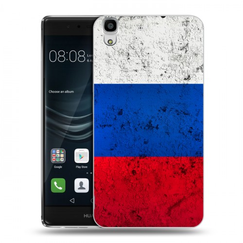 Дизайнерский пластиковый чехол для Huawei Y6II Россия