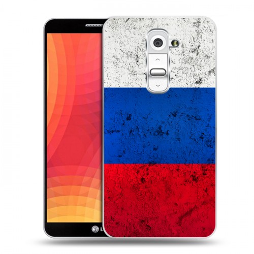 Дизайнерский пластиковый чехол для LG Optimus G2 Россия