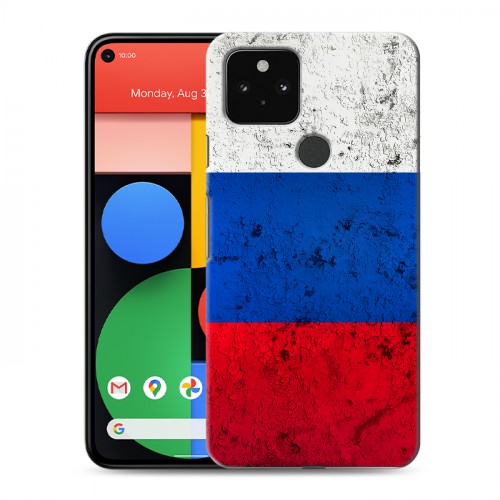 Дизайнерский пластиковый чехол для Google Pixel 5 Россия