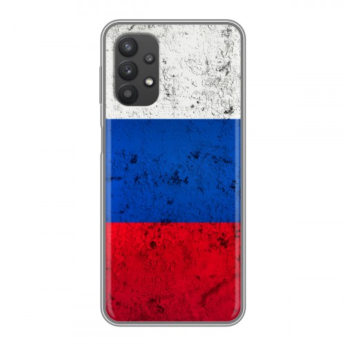 Дизайнерский силиконовый чехол для Samsung Galaxy A32 Россия