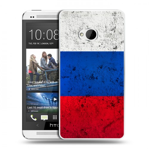 Дизайнерский пластиковый чехол для HTC One (M7) Dual SIM Россия