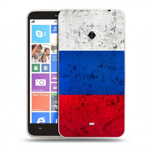 Дизайнерский пластиковый чехол для Nokia Lumia 1320 Россия