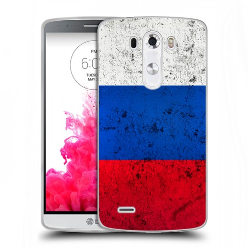 Дизайнерский пластиковый чехол для LG G3 (Dual-LTE) Россия