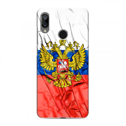 Дизайнерский силиконовый чехол для BQ 6040L Magic Российский флаг