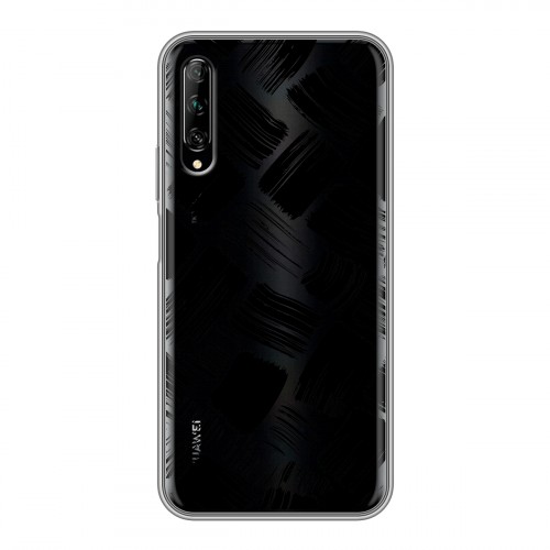 Полупрозрачный дизайнерский пластиковый чехол для Huawei Y9s Абстракции