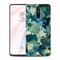 Полупрозрачный дизайнерский пластиковый чехол для Xiaomi RedMi K30 Абстракции