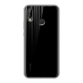 Полупрозрачный дизайнерский пластиковый чехол для Huawei P20 Lite Абстракции