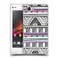 Дизайнерский пластиковый чехол для Sony Xperia L Абстракции