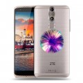 Полупрозрачный дизайнерский пластиковый чехол для ZTE Axon Mini Абстракции 5