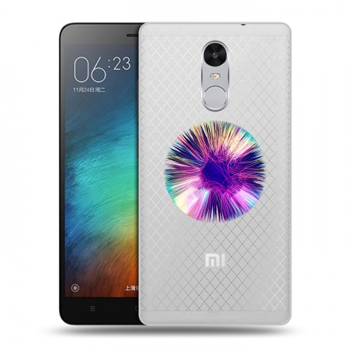 Полупрозрачный дизайнерский силиконовый чехол для Xiaomi RedMi Pro Абстракции 5