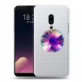 Полупрозрачный дизайнерский пластиковый чехол для Meizu 15 Plus Абстракции 5