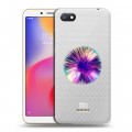 Полупрозрачный дизайнерский пластиковый чехол для Xiaomi RedMi 6A Абстракции 5