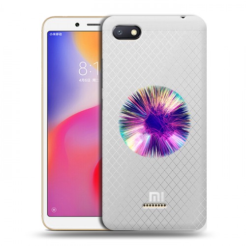 Полупрозрачный дизайнерский пластиковый чехол для Xiaomi RedMi 6A Абстракции 5