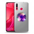 Полупрозрачный дизайнерский пластиковый чехол для Huawei Nova 4 Абстракции 5