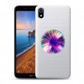 Полупрозрачный дизайнерский пластиковый чехол для Xiaomi RedMi 7A Абстракции 5