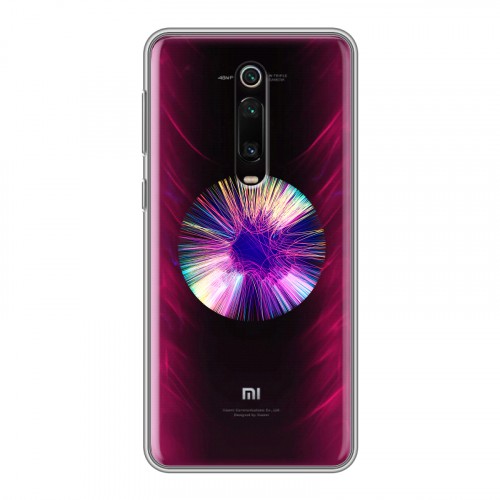 Полупрозрачный дизайнерский силиконовый чехол для Xiaomi RedMi K20 Абстракции 5