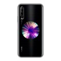 Полупрозрачный дизайнерский пластиковый чехол для Huawei Y9s Абстракции 5