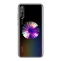 Полупрозрачный дизайнерский силиконовый чехол для Huawei Y8p Абстракции 5