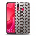 Полупрозрачный дизайнерский пластиковый чехол для Huawei Nova 4 Абстракции