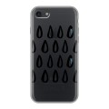 Полупрозрачный дизайнерский силиконовый чехол для Iphone 7 Абстракции 2