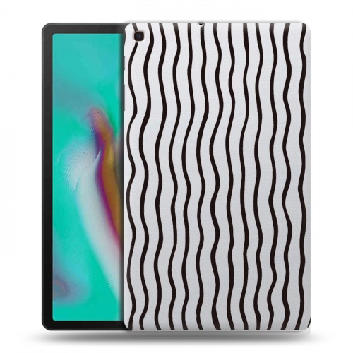 Полупрозрачный дизайнерский пластиковый чехол для Samsung Galaxy Tab A 10.1 (2019) Абстракции