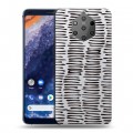 Полупрозрачный дизайнерский пластиковый чехол для Nokia 9 PureView Абстракции 2