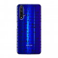 Полупрозрачный дизайнерский пластиковый чехол для Huawei Honor 20 Абстракции 2