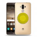 Полупрозрачный дизайнерский пластиковый чехол для Huawei Mate 9 Абстракции 1