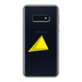 Полупрозрачный дизайнерский силиконовый чехол для Samsung Galaxy S10e Абстракции 1