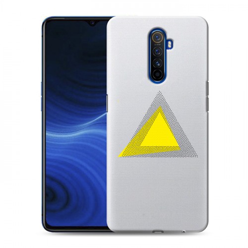 Полупрозрачный дизайнерский пластиковый чехол для Realme X2 Pro Абстракции 1