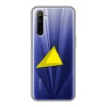 Полупрозрачный дизайнерский силиконовый чехол для Realme 6 Абстракции 1