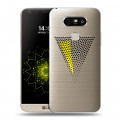 Полупрозрачный дизайнерский пластиковый чехол для LG G5 Абстракции 1