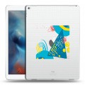 Полупрозрачный дизайнерский пластиковый чехол для Ipad Pro Абстракции 3